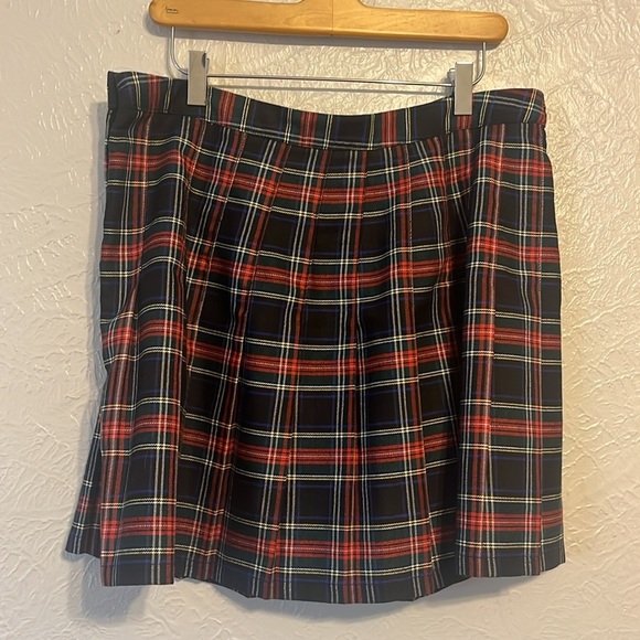 Urban Outfitters Y2K Plaid Pleated Skirt XL - Picture 6 of 6